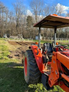 Excavating in Orange, Virginia